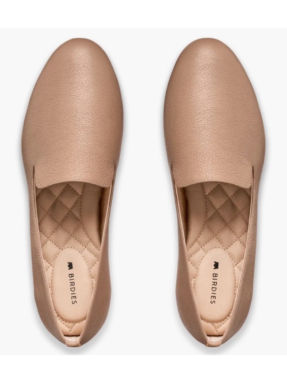Birdies The Starling Tan Leather Flats Size 12